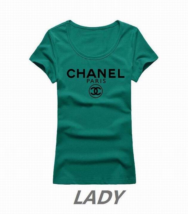 Chanel short round collar T woman S-XL-045